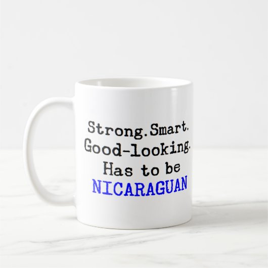 nicaraguanisch stark kaffeetasse (Links)