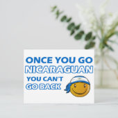 nicaraguanische Designs Postkarte (Stehend Vorderseite)