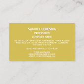 Nicaraguanische Flagge, Flagge Nicaraguas Visitenkarte (Rückseite)