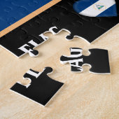 nicaraguanische Flagge & nicaraguanisches Land / N Puzzle (Seite)