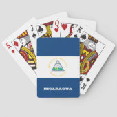 Nicaraguanische Flaggenspiele, Nicaragua Spielkart Spielkarten (Rückseite)