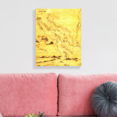 NicaraguaPanoramakarteNicaragua Leinwanddruck (Insitu (Wohnzimmer))