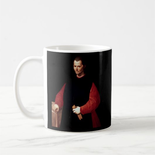 Niccolo Machiavelli Kaffeetasse (Links)