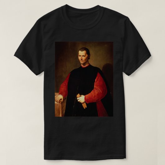 Niccolo Machiavelli T-Shirt (Design vorne)