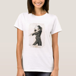 Niccolo Paganini (1782-1840) die Violine, 1 T-Shirt