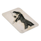 Niccolo Paganini (1782-1840) Playing the Violine, Magnet (Rechte Seite)