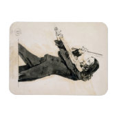 Niccolo Paganini (1782-1840) Playing the Violine, Magnet (Horizontal)