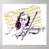 Niccolo Paganini Poster (Vorne)