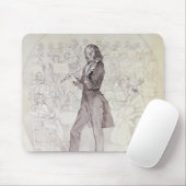 Niccolo Paganini, Violinist Mousepad (Mit Mouse)