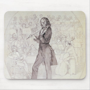 Niccolo Paganini, Violinist Mousepad