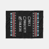 Nice2 Fleecedecke (Vorderseite (Horizontal))