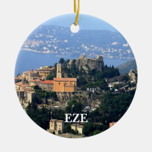 Nice and Eze Panoramic Ornament (Vorne)
