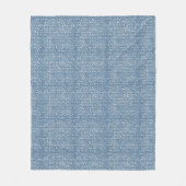 Nice Baby Blue Night Star Blanket Fleecedecke (Vorderseite)