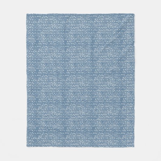 Nice Baby Blue Night Star Blanket Fleecedecke (Vorderseite)