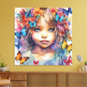 Nice Baby Leinwanddruck (Insitu (Wohnzimmer))