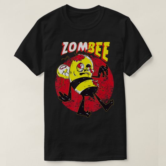 Nice Beekeeping Zombie Honeybee Zombee Beekeeper T-Shirt (Design vorne)