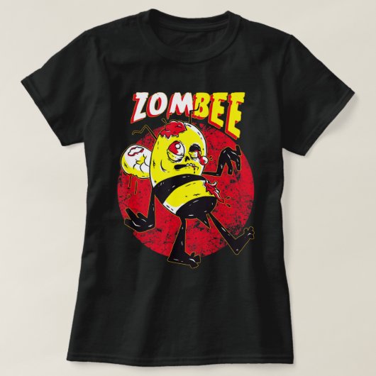 Nice Beekeeping Zombie Honeybee Zombee Beekeeper T-Shirt (Design vorne)