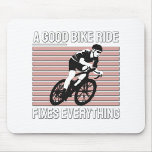 Nice Bike Rider Design - Eine gute Rad-Ride-Korrek Mousepad
