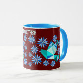 NICE BIRD TASSE NEUJAHR ALS GESCHENK FÜR BROTHER 2 (VorderseiteRechts)