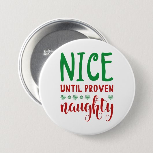 Nice bis Proven Naughty Button (Vorne & Hinten)