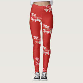 Nice bis Proven Naughty Leggings (rot)