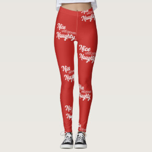 Nice bis Proven Naughty Leggings (rot)