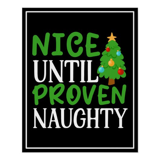 Nice bis Proven Naughty Poster (Vorderseite)
