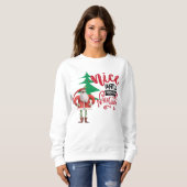 Nice bis Proven Naughty Santa Sweatshirt (Vorne ganz)