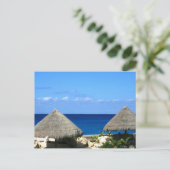 Nice Blue Ocean und Sky in Progresso Postkarte (Stehend Vorderseite)