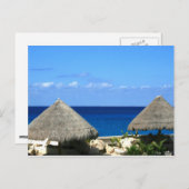 Nice Blue Ocean und Sky in Progresso Postkarte (Vorne/Hinten)