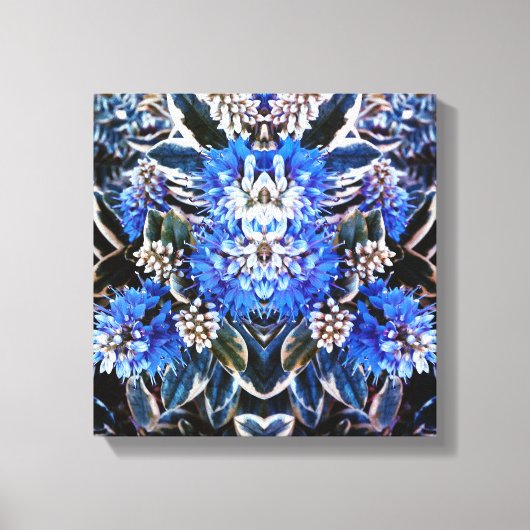 Nice/blue print leinwanddruck (Vorderseite)