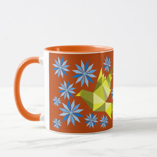 NICE BLUME BIRD GIFT TASSE (Links)