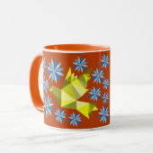 NICE BLUME BIRD GIFT TASSE (Vorderseite Links)