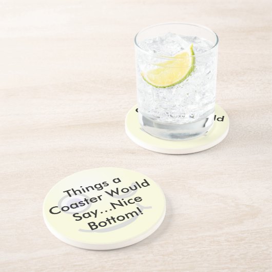 Nice Bottom Untersetzer (Seite)