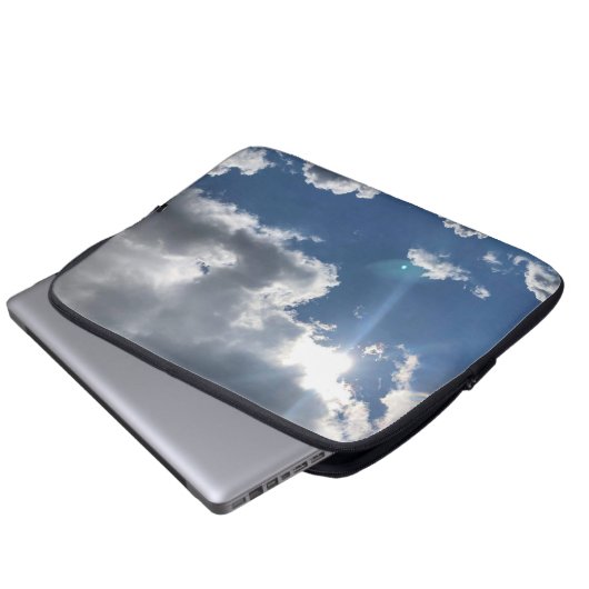 Nice Bright Day Laptopschutzhülle (Vorne Knopf)