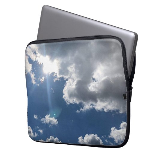 Nice Bright Day Laptopschutzhülle (Vorderseite Links)