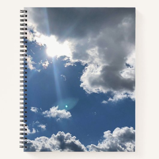 Nice Bright Day Spiral Notebook Notizblock (Vorderseite)