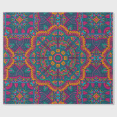 Nice bunt Circle Geschenkpapier (Flach)
