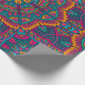 Nice bunt Circle Geschenkpapier (Ecke)