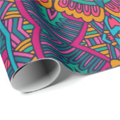 Nice bunt Circle Geschenkpapier (Rolleneckpunkt)