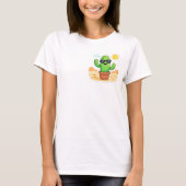 Nice Cactus | Sei glücklich T-Shirt (Vorderseite)