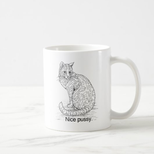 NICE CAT KAFFEETASSE (Rechts)
