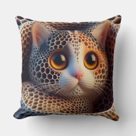 Nice CatThrow Pillow Kissen