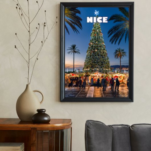 Nice Christmas Magic Poster