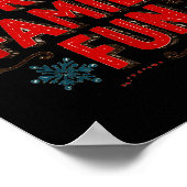 Nice Christmas Statement For Forced Family Fun Lov Poster (Ecke)