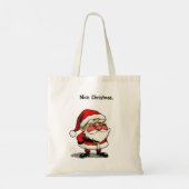 Nice Christmas Tasche - "Santa" (Rückseite)