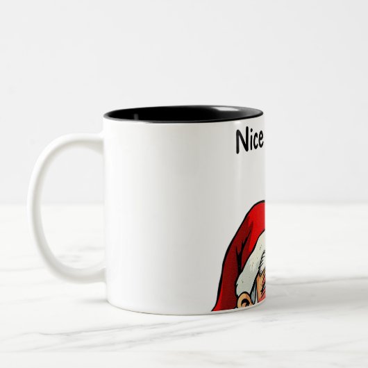 Nice Christmas Tasse - "Santa" (Links)