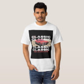 Nice classic car design T-Shirt (Vorne ganz)