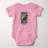 NICE DAY , Baby Bodysuit Baby Strampler (Rückseite)
