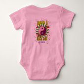 NICE DAY , Baby Bodysuit Baby Strampler (Rückseite)